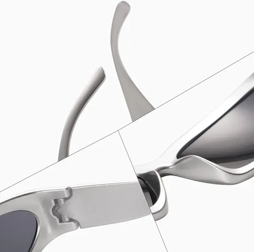 Vista 4 de VANLINKER Gafas de sol deportivas envolventes para mujer a la moda y a la moda