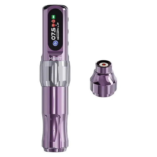 Vista 10 de Mast Tattoo Tour2 Pro Máquina inalámbrica de pistola de tatuaje Rojo rosa