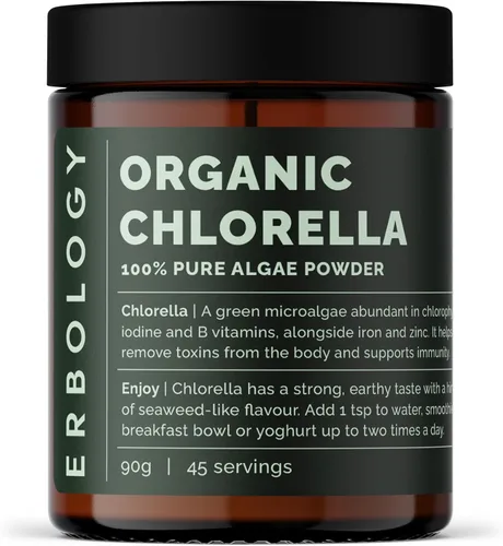 Vista 13 de Erbology Alfalfa orgánica en polvo 3.2 oz - 45 porciones