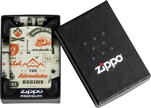 Vista 6 de Zippo Encendedor: Aventuras al aire libre - 540 Color 46041