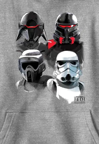 Vista 2 de STAR WARS Sudaderas con capucha para niños, cuarto
