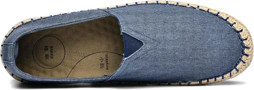 Vista 4 de Casmag - Mocasines de lona para hombre, estilo informal, para pasear