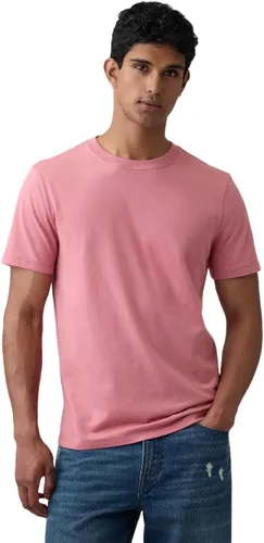 Vista 52 de Camiseta de cuello redondo Gap para hombre, mangas cortas, estilo casual Negro