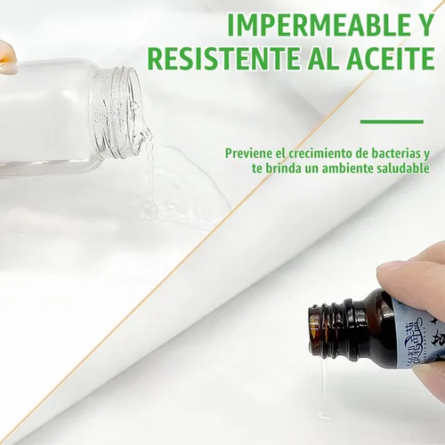 Vista 5 de 1 rollo de sábanas no tejidas desechables, 50 hojas de mesa de masaje