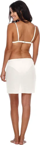 Vista 4 de SHU-SHI Traje de baño para mujer, pareo, falda de playa, pareo corto