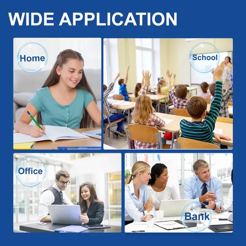 Vista 7 de Tounker Paquete de 4 cartuchos de tóner 206a compatibles con HP 206A 206X para HP Color Laserjet pro MFP m283fdw M283cdw Pro M255dw M283dw M283 M255