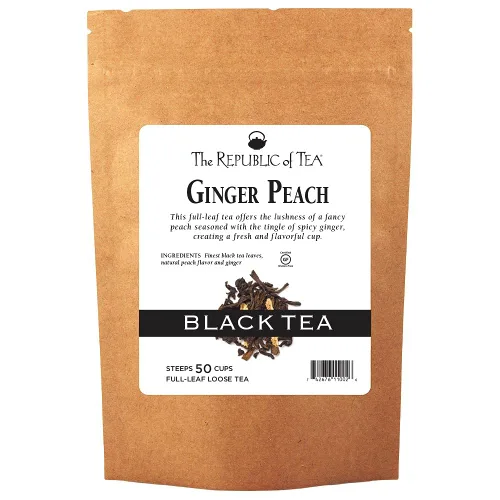 Vista 2 de The Republic of Tea, Té negro Brambleberry, 36 bolsas de té
