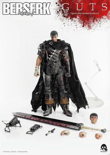 Vista 12 de Berserk: Guts (Espadachín Negro) Figura