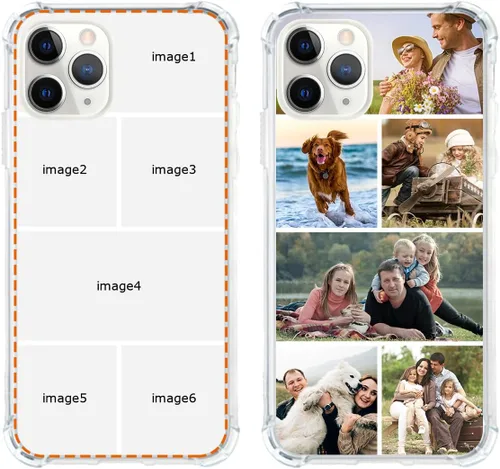 Vista 8 de Funda personalizada para iPhone 15 14 13 12 11 Pro Max Mini SE XS XR Samsung Galaxy Z Flip 5 S24 S23 S22 S21 S20 FE Ultra Plus A14 A13 A10e Google