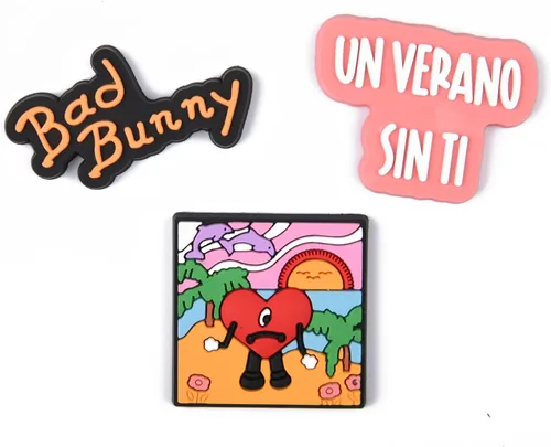 Vista 7 de Dijes para zapatos, pulseras de diferentes diseños para decoración de zapatos, niños, niñas, mujeres, regalos de fiesta de cumpleaños, regalos