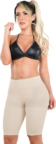 Vista 4 de Fiorella Shapewear Butt Lifter Enhancer Pantalones cortos de cintura alta sin costuras Faja Látex Fajas Levanta Cola Colombianas 624N