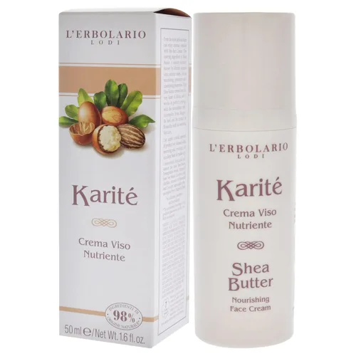 Vista 4 de L'Erbolario Crema facial con limón y pepino - Crema facial nutritiva - Crema facial con propiedades protectoras y elásticas - Crema para piel seca