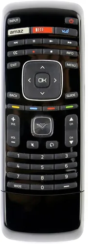 Vista 2 de XRT300 Reemplazo de control remoto con teclado QWERTY apto para Vizio LCD LED Smart TV M420SV M470SV M550SV M470SL M550SL M420SL M470SL M550SL