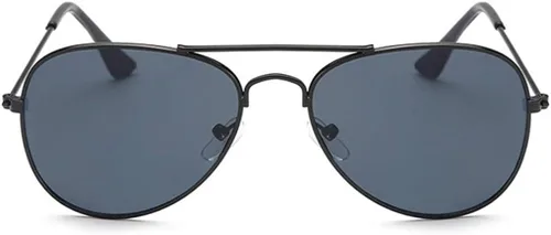 Vista 2 de Wodison Gafas de sol clásicas para niños con marco metálico reflectante a granel 2
