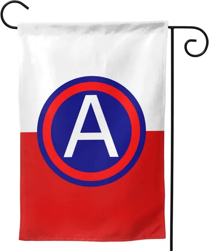 Vista 4 de Flag of United States Army Central Garden Flag 12.5"x18" Inch Double Sided Garden Flags Home Lawn Outdoor Decor Flags Party Banner Welcome Flag