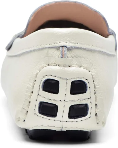Vista 4 de BEAUSEEN Mocasines para mujer, mocasines de diseñador para mujer, zapatos de cuero para conducir