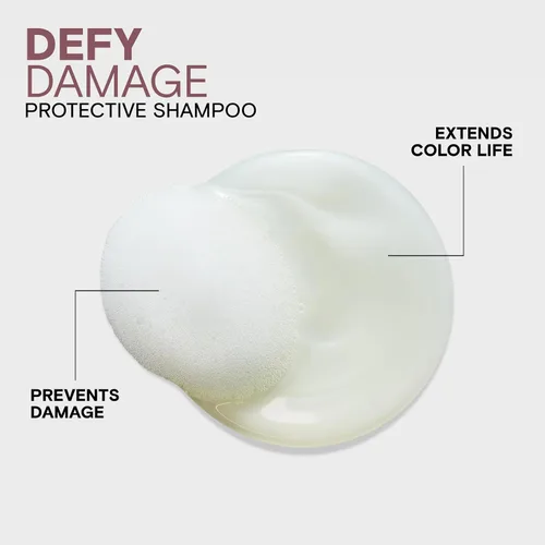 Vista 4 de Joico Defy Damage Protective Shampoo For Color-Treated Hair Strengthen Bonds & Preserve Hair Color With Moringa Seed Oil & Arginine