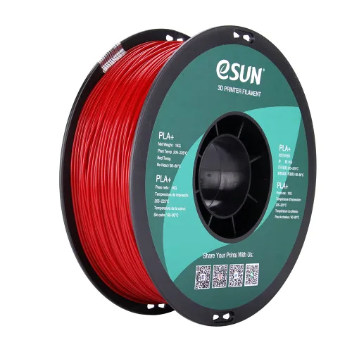 Vista 20 de eSUN PLA PRO (PLA+) - Filamento de impresora 3D, precisión dimensional +/- 0.001 pulgadas, carrete de 2.2 libras, de ¹/₁₆ pulgadas, color piel Beige