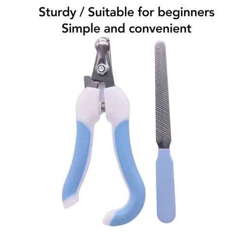 Vista 2 de LICAEVEY Pet Grooming Kit with Dematting Comb Nail Clipper File