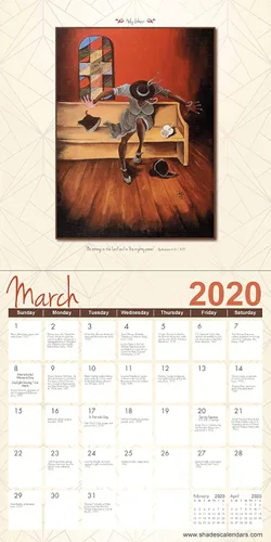 Vista 4 de Calendario 2020 El arte de Annie Lee