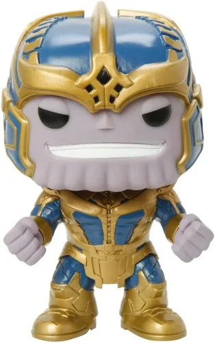 Vista 2 de Figura de acción Funko 5105 Pop Marvel: Guardianes De La Galaxia Series 2 Thanos 6 pulgadas Pop