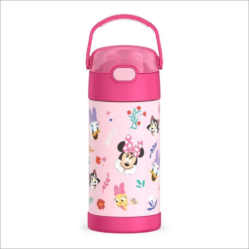 Vista 45 de THERMOS FUNTAINER Botella de agua con pajita, 12 onzas, Avengers