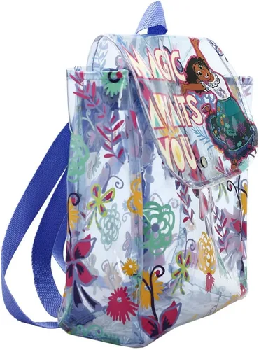 Vista 6 de Disney - Mini mochila transparente con solapa superior