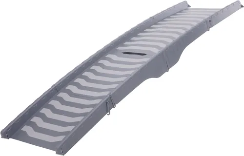 Vista 8 de Trixie Rampa plegable para perros con superficies antideslizantes, rampa para mascotas para autos grandes y SUV, plegable, fácil de almacenar