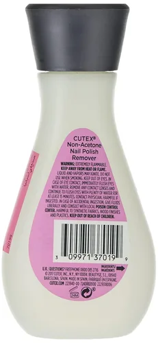 Vista 2 de Cutex, Removedor de esmalte - Sin acetona, 3.4 fl oz