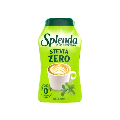 Vista 8 de SPLENDA LÍQUIDO Stevia Zero Calorie Edulcorante Gotas, 3.38 Fl Oz Botella (Stevia, 2 unidades)