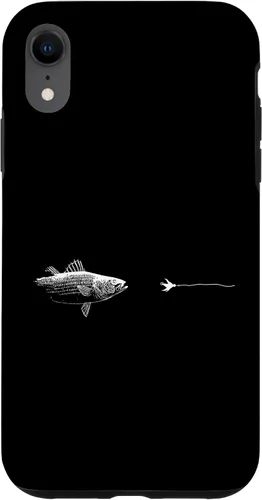 Vista 25 de Graphic Fly Fishing Hook Line - Fish Striped Bass Case for iPhone 16