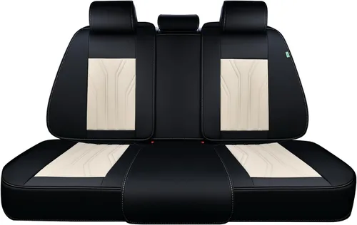 Vista 20 de FLORICH Fundas de asiento para automóviles, fundas de asiento impermeables, fundas de asiento de cuero para automóvil, paquete de 2, protector