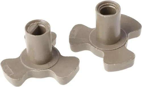 Vista 6 de 2PCS Microwave Turntable Coupler Oven Roller Guide Support Glass Tray Drive Coupling Replacement Parts