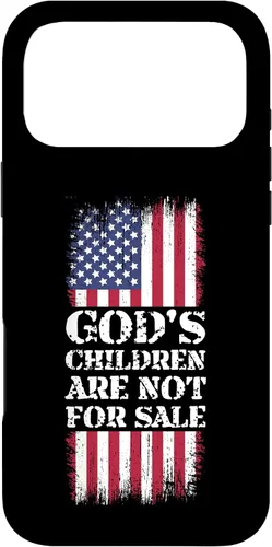 Vista 22 de God's Children are Not for Sale Funny Quote God's Children Case for iPhone 17
