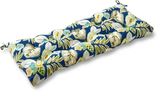 Vista 20 de Greendale Home Fashions Juego de 1 cojín para columpio/banco de 44 pulgadas, diseño Adobe Stripe