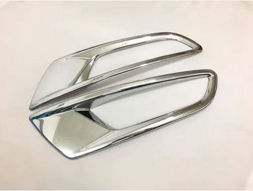 Vista 2 de Cubierta de lámpara antiniebla trasera ABS cromada para Mazda CX3 CX-3 2016-2018