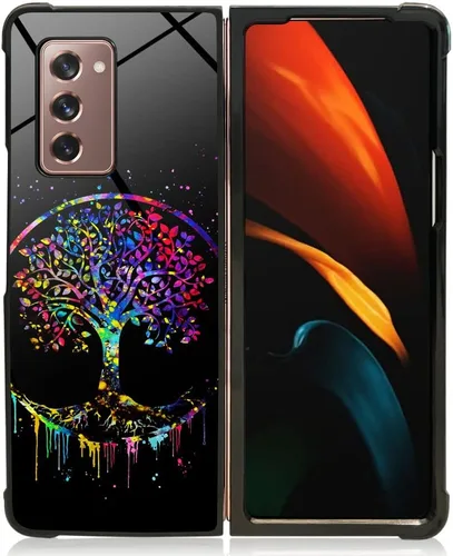 Vista 7 de DAIZAG Funda compatible con Samsung Galaxy Z Fold 2 5G, protección completa, a prueba de golpes, antiarañazos, funda de poliuretano termoplástico