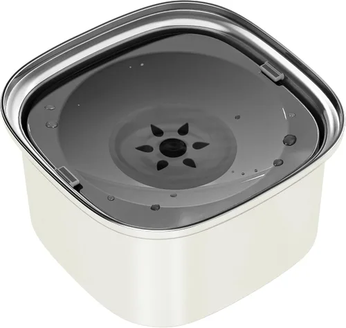 Vista 13 de UPSKY Cuenco de Agua para Perros de 3L 101oz Acero Inoxidable Sin Derrames Gran Capacidad Cuenco de Comida y Agua para Perros Alimentador de Agua