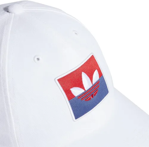 Vista 4 de adidas Originals Slice Trefoil Logo Relaxed Fit Strapback Gorra para hombre