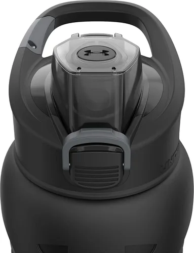 Vista 3 de Under Armour 24Oz Stainless Steel Water Bottle, Insulated, Carabiner Easy Carry Hook, Leak Proof, Kids & Adults, All Sports, Gym