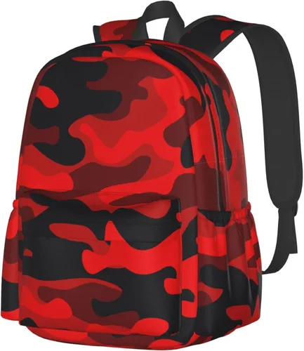 Vista 11 de SUPLUCHOM Mochila escolar vintage con hojas mágicas de hongos y bosques, mochila casual para hombres y mujeres, bolsa de poliéster para laptop