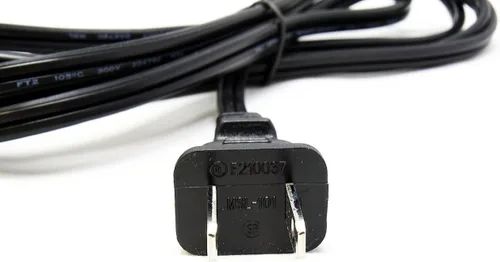Vista 5 de RiteAV - Cable de alimentación polarizado de 2 ranuras y 18 AWG IEC320C7 a NEMA 1-15P de 6 pies