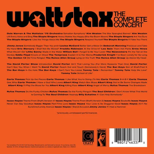 Vista 2 de Wattstax The Complete Concert6 CD Box Set