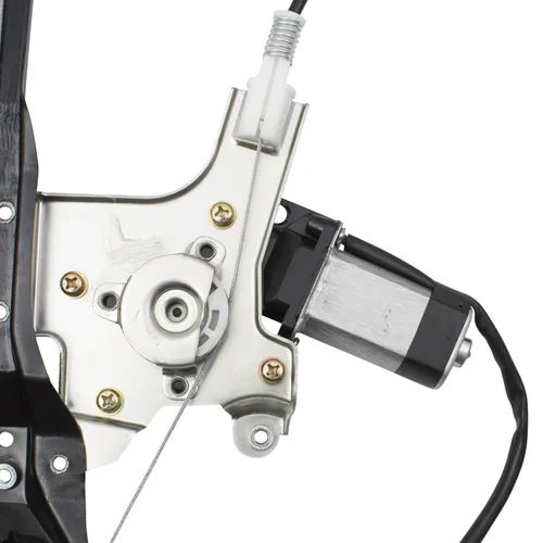 Vista 5 de Brock Regulador de elevación de elevalunas eléctrico delantero con conjunto de motor compatible con 00-07 Focus 4 puertas Sedan Wagon Hatchback