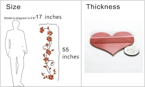 Vista 6 de Murales de pared de flores de ratán 3D para sala de estar, dormitorio, sofá, telón de fondo de televisión, calcomanías originales, regalo