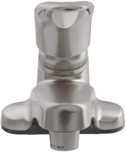 Vista 5 de Grifo de lavabo RV de una palanca Dura Faucet: grifo para baño RV para casas rodantes modernas de distintos tipos, Níquel satín cepillado