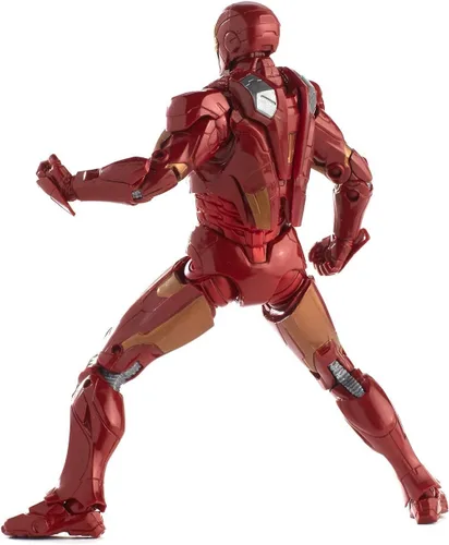 Vista 4 de Marvel Estudios: Los primeros diez años The Avengers Iron Man Mark VII Marvel Legends Studios Figura de acción de 6 pulgadas serie 10 aniversario
