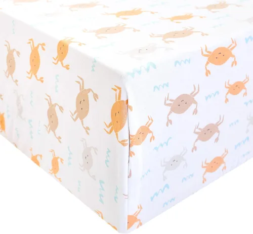 Vista 27 de Copper Pearl: Sábanas de punto prémium para cuna de bebé para niños y niñas, transpirables y suaves, sábanas ajustables para colchones estándar