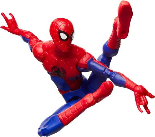 Vista 6 de Marvel Legends Series Peter Parker, Spider-Man: Into The Spider-Verse Figura de acción coleccionable de 6 pulgadas