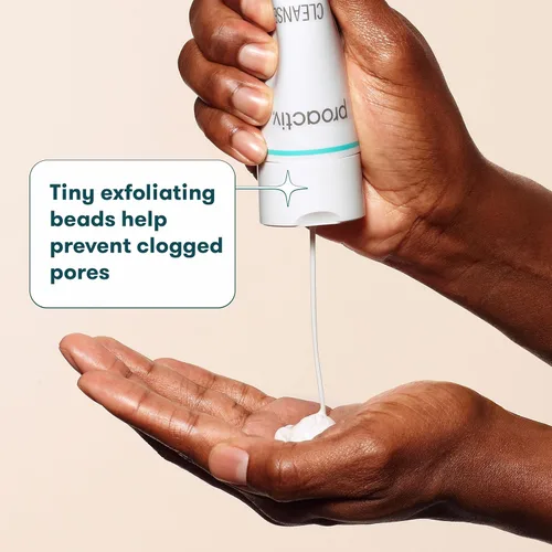 Vista 3 de Proactiv Limpiador de acné – Lavado facial de peróxido de benzoilo y tratamiento del acné – Limpiador facial diario e hidratante de ácido
